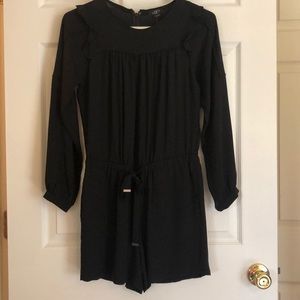 Loft black romper perfect for a night out